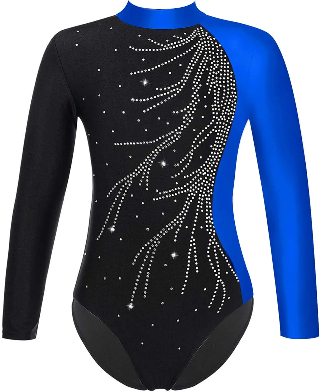 Детский спортивный костюм для девочек YiZYiF, 4 предмета, Royal Blue — фото 3