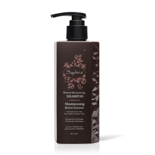 

Увлажняющий шампунь, 250 мл Saphira Mineral Moisturizing