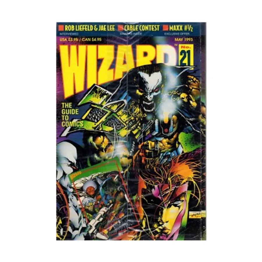 

Журнал #21 "Rob Liefeld & Jae Lee, Maxx 1/2", Wizard Magazine