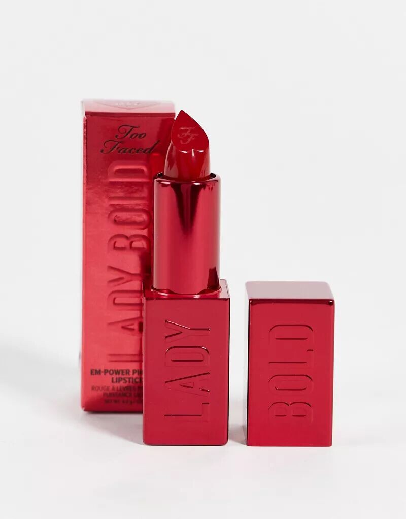 

Too Faced - Lady Bold Em-Power - Кремовая помада с пигментами - Lady Bold Too Faced Cosmetics