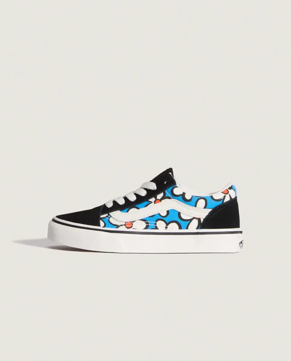 Повседневная обувь для девочек Old Skool Vans, черный — фото 4