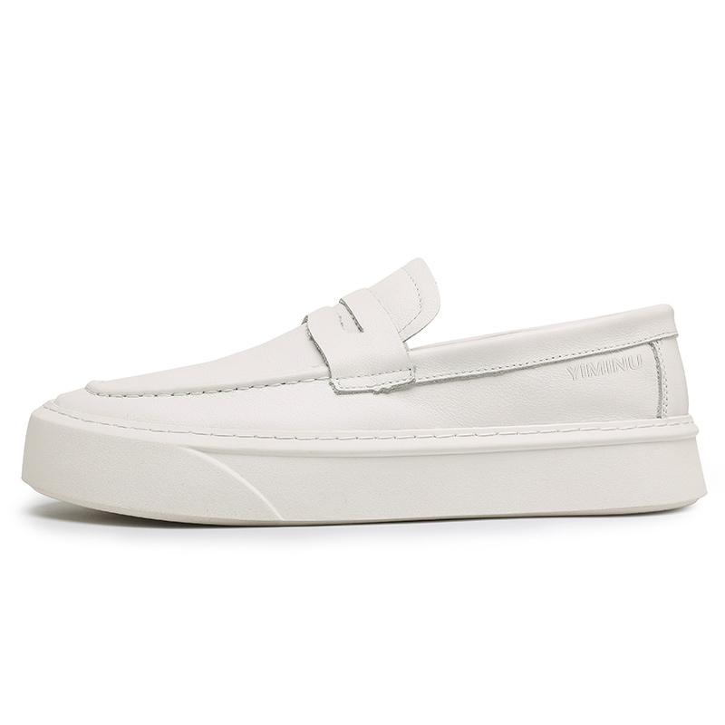 

Eminu Мужские повседневные кеды низкие белые, цвет White