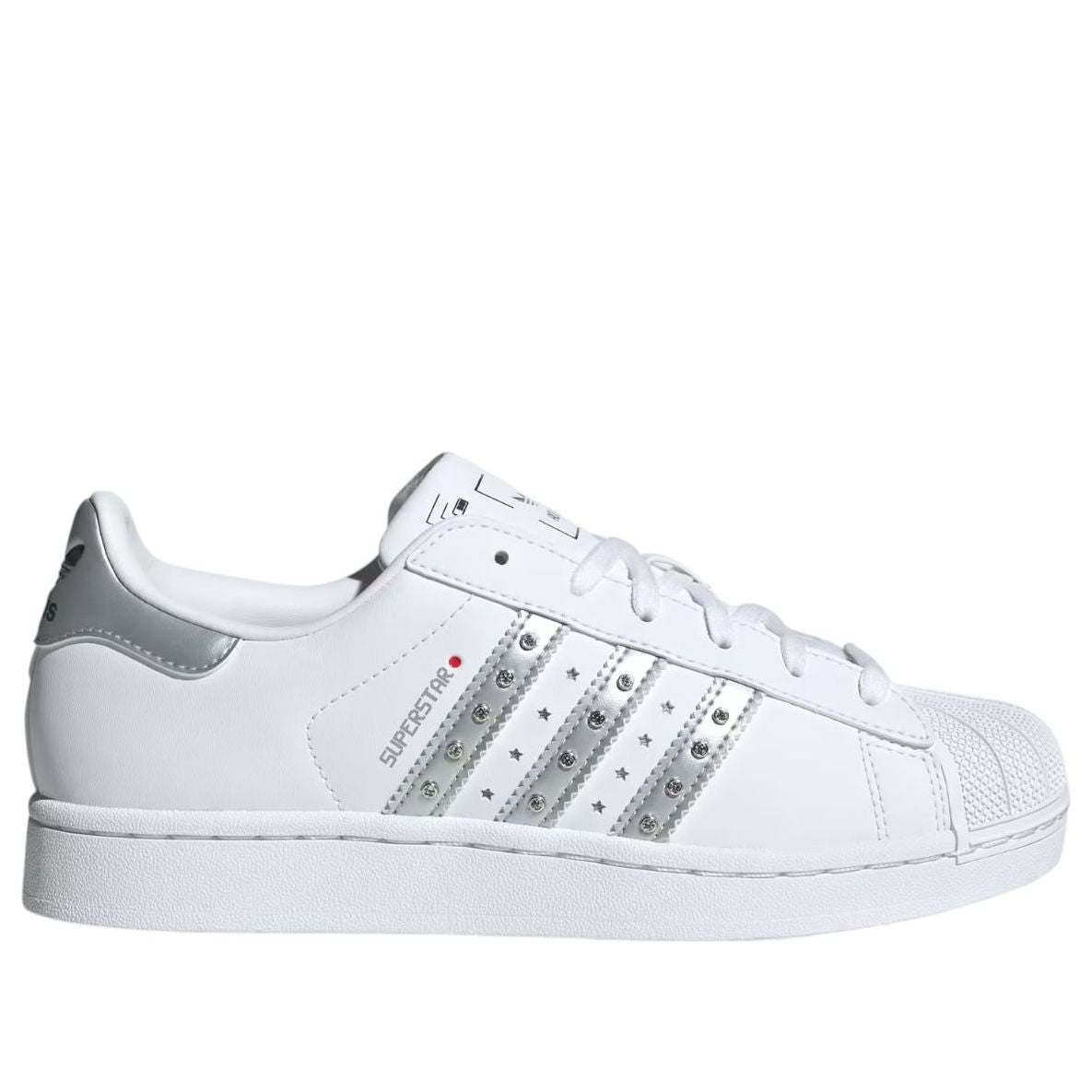 Кроссовки (WMNS) adidas Superstar II 'White Metallic Silver' — фото 2