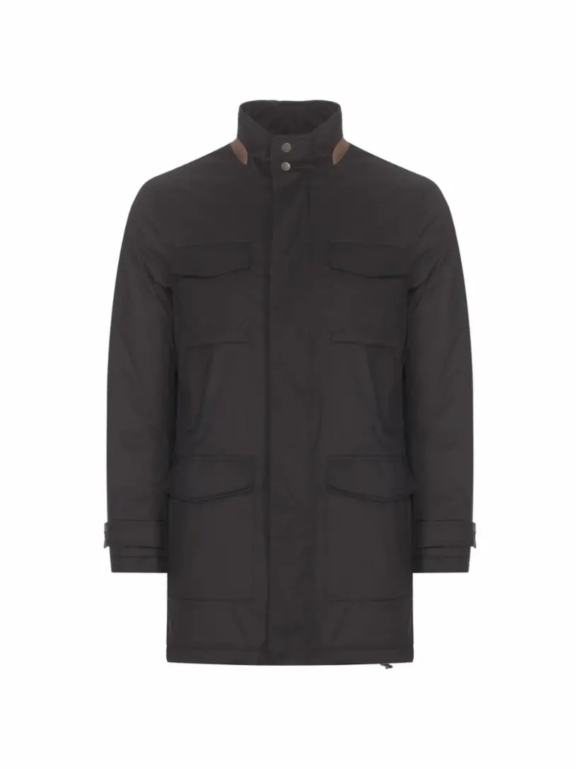

Куртка с логотипом Kiton, черный