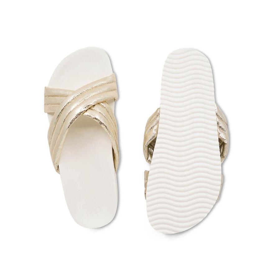 FLIP FLOP Женские сандалии joy*cross металлик золото — фото 3