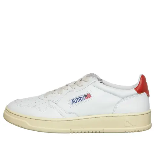 

Кроссовки medalist leather low 'white rust' Autry, белый