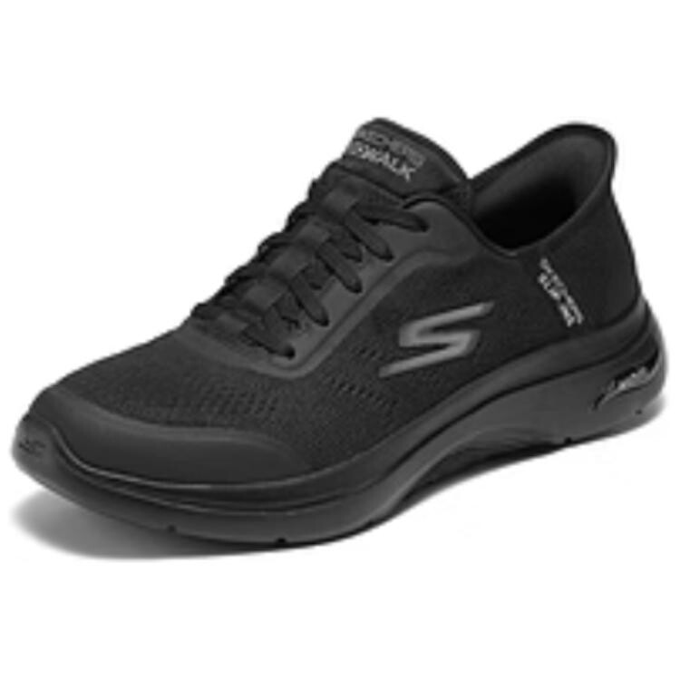Кроссовки Skechers MEN"S GO WALK Lifestyle Shoes Men Low-top Black, черный — фото 3