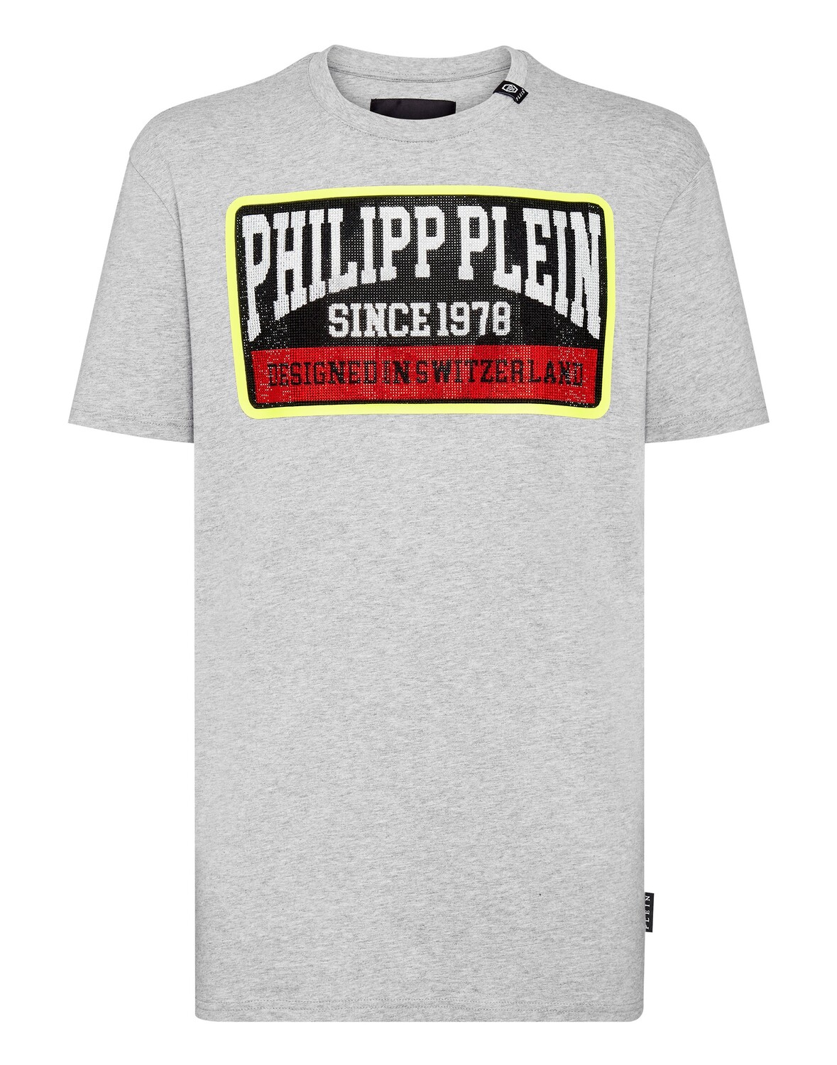 

Футболка с круглым вырезом SS PP1978 Philipp Plein, серый