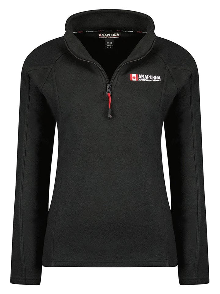 

ANAPURNA Флисовый свитер «Тонно» черного цвета