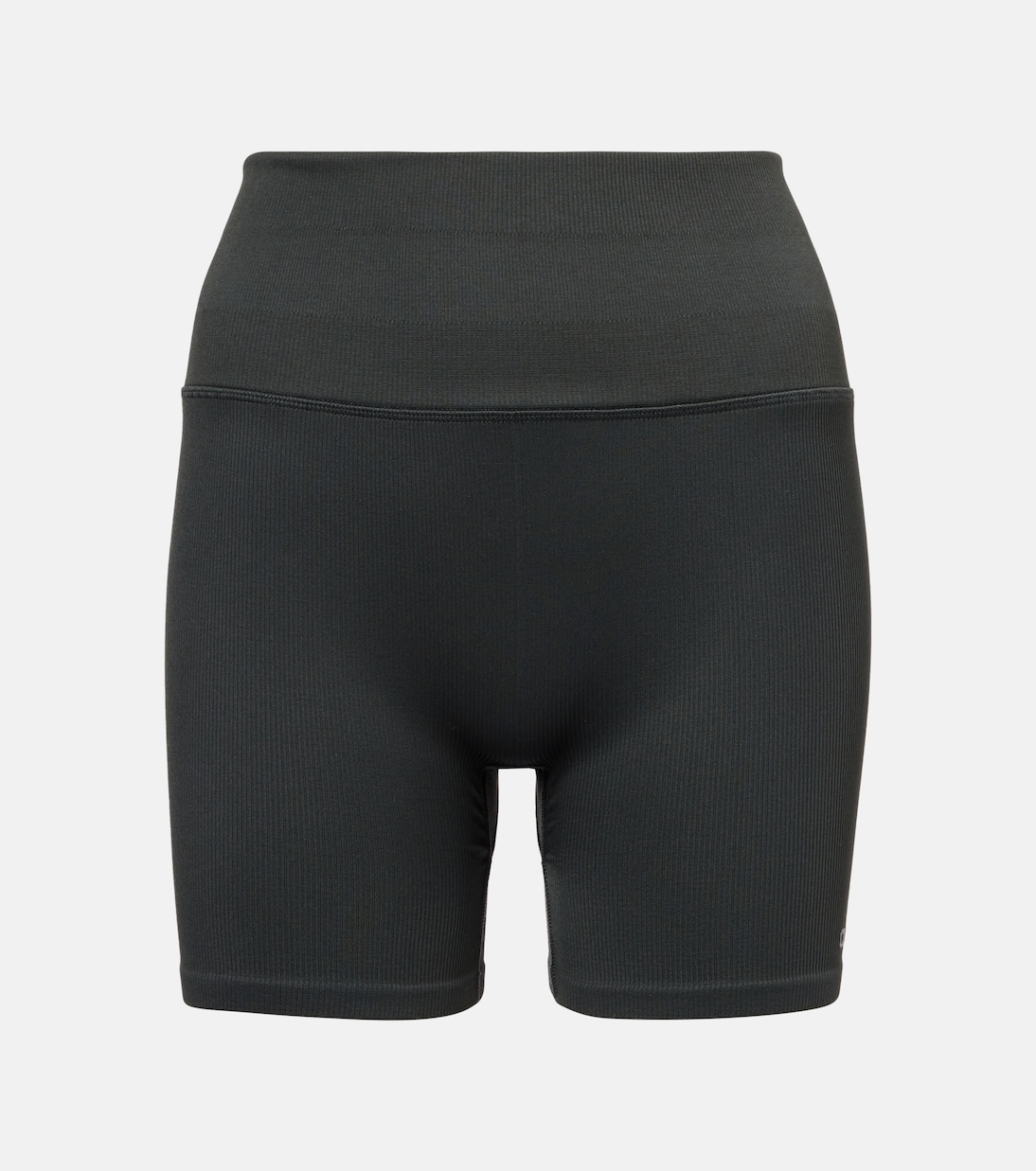 

Безупречные ребристые велосипедки Favorite Alo Yoga, Charcoal Green