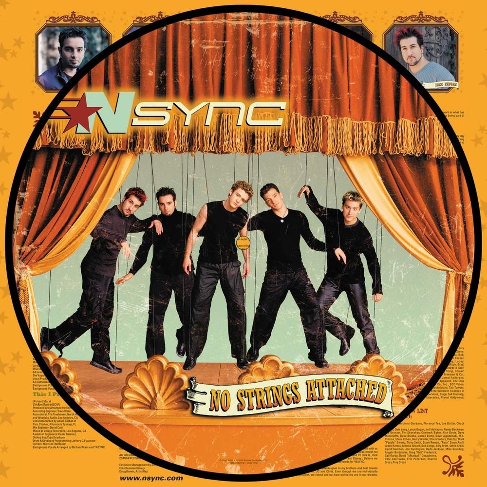 

Виниловая пластинка LP No Strings Attached [20th Anniversary Picture Disc] - *NSYNC