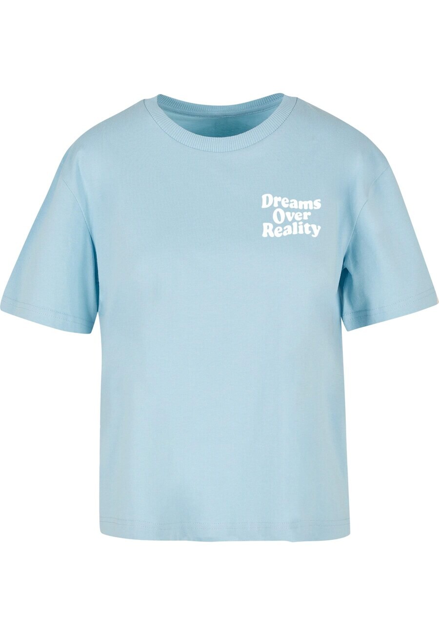 

Футболка Mister Tee Shirt Dreams Over Reality, светло-синий
