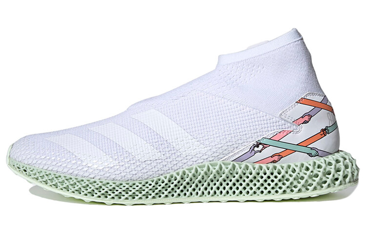 

Футбольные бутсы PREDATOR 20+ мужские, среднего размера, белые/зеленые/цветные Adidas