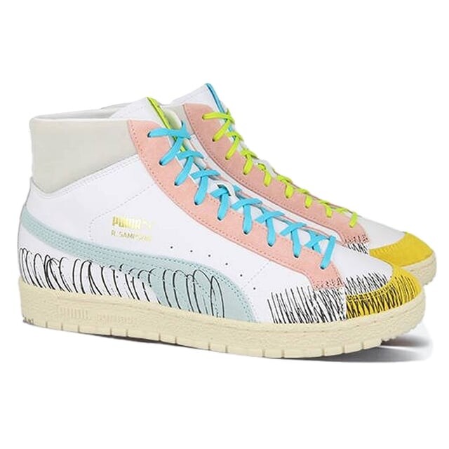 Мужские белые кроссовки X ralph samson 70 Michael Lau Puma, мультиколор — фото 3
