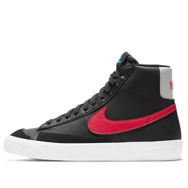 

Кроссовки blazer mid '77 'black fusion red blue' Nike, черный