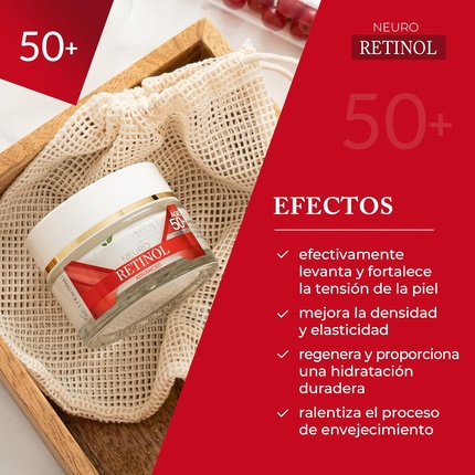 Крем для лица Bielenda — Neuro Retinol Advanced Увлажняющий + День и Ночь, 50 мл — фото 2