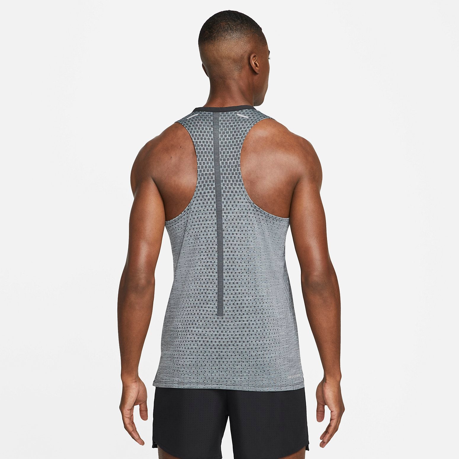 Майка Nike Dri-FIT ADV Techknit Ultra Tank 'Grey' — фото 2