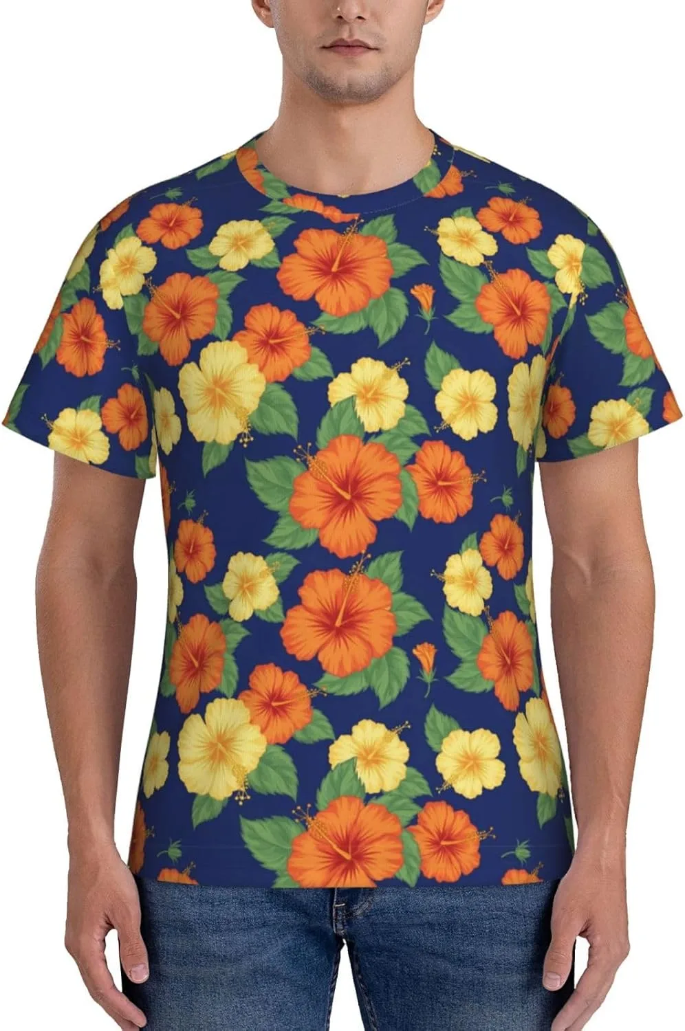 

Футболка Supdreamc Quick Dry для мужчин, Slim Fit