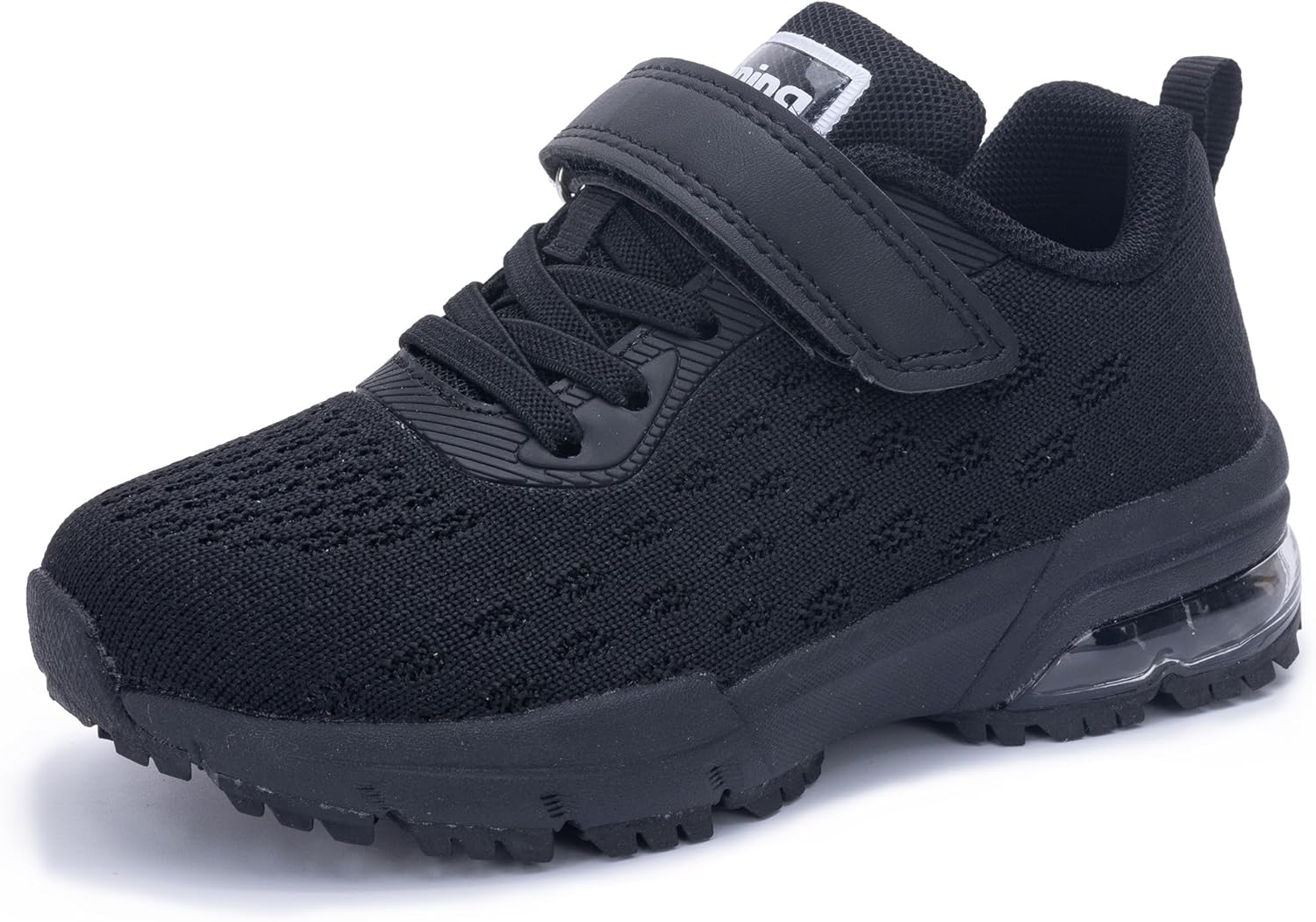 

Детские кроссовки для бега, легкие, дышащие, удобные, для малышей и детей постарше Pasick, черный