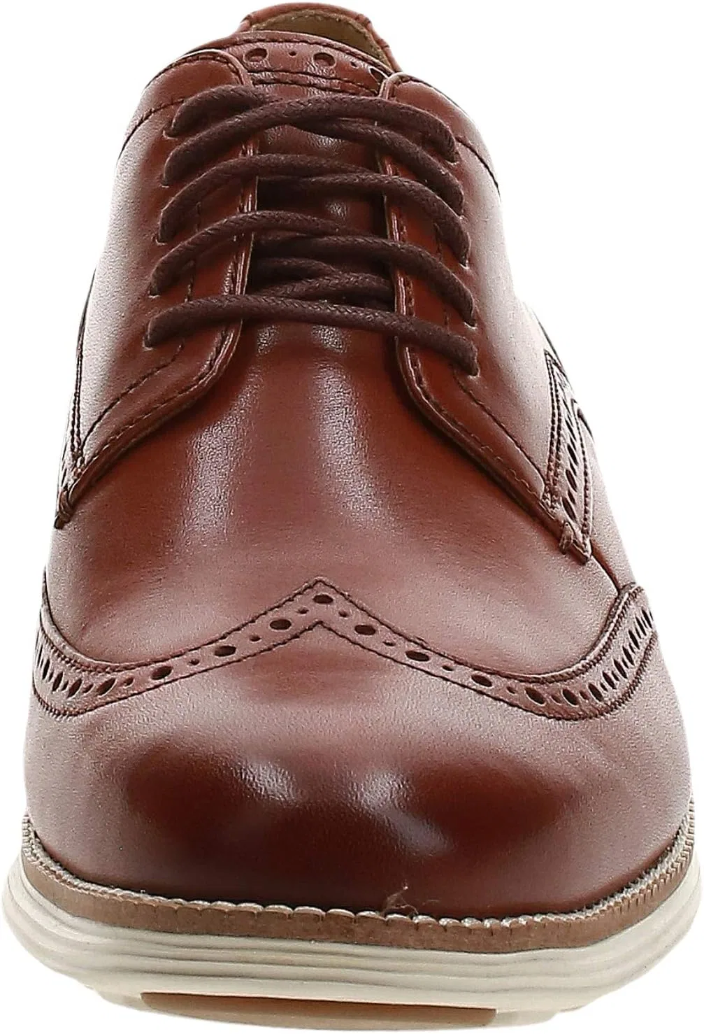 Мужские оксфорды Cole Haan Original Grand Shortwing, Brown Woodbury Ivory Woodbury Ivory — фото 2