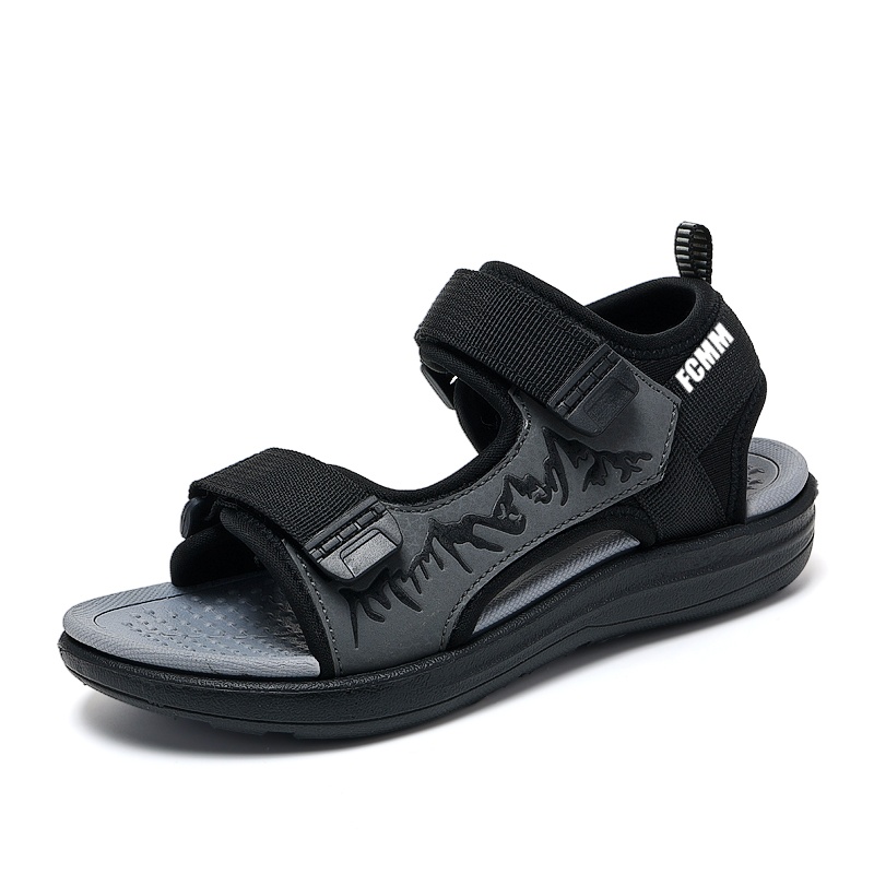 

Детские сандалии с нескользящей подошвой FCMM, черный/серый