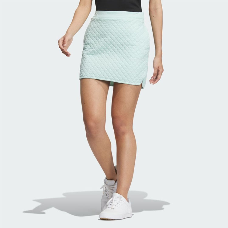 Повседневная короткая юбка женская аква зеленая Adidas — фото 4