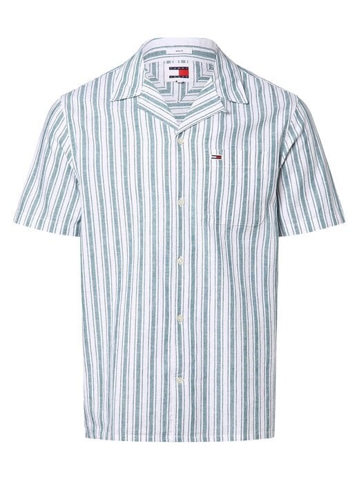 

Рубашка с льняным наполнением Tommy Jeans, белый