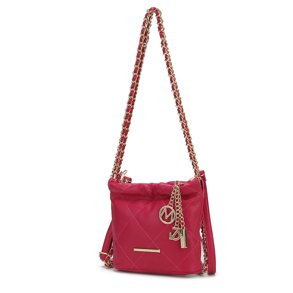 

Женская мини-сумка через плечо Loriana от Mia K MKF, фуксия