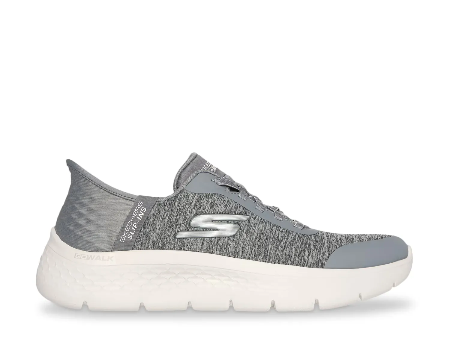 Кроссовки Hands Free Slip-ins Go Walk Flex Dacey Slip-On Sneaker Skechers, серый/белый — фото 3