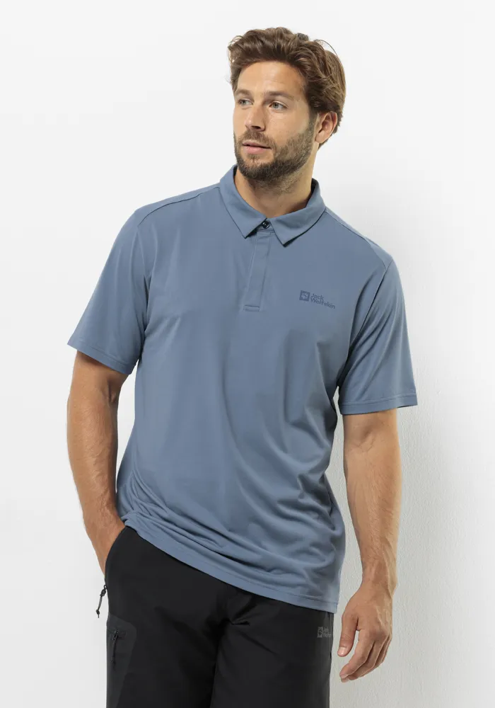

Рубашка-поло Jack Wolfskin "DELGAMI POLO M", синий