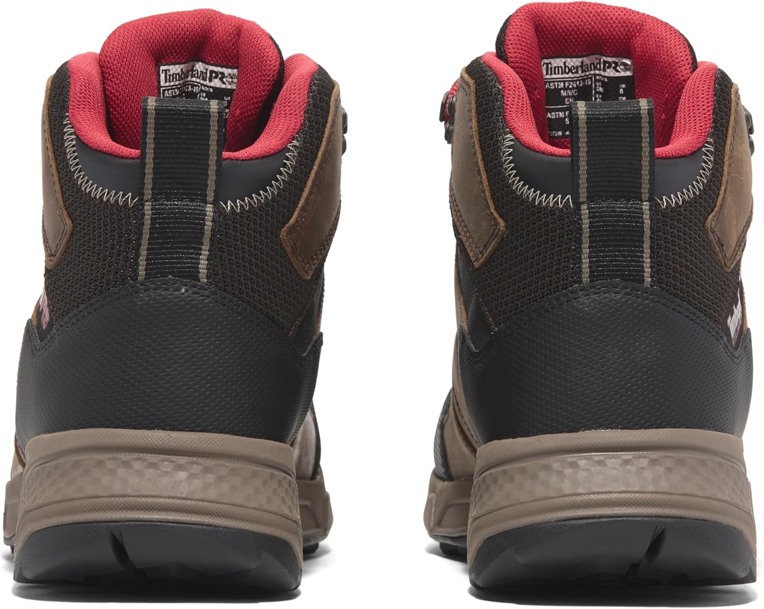 Timberland PRO мужские ботинки Switchback Lt 6 дюймов со стальным защитным носком, Brown — фото 3