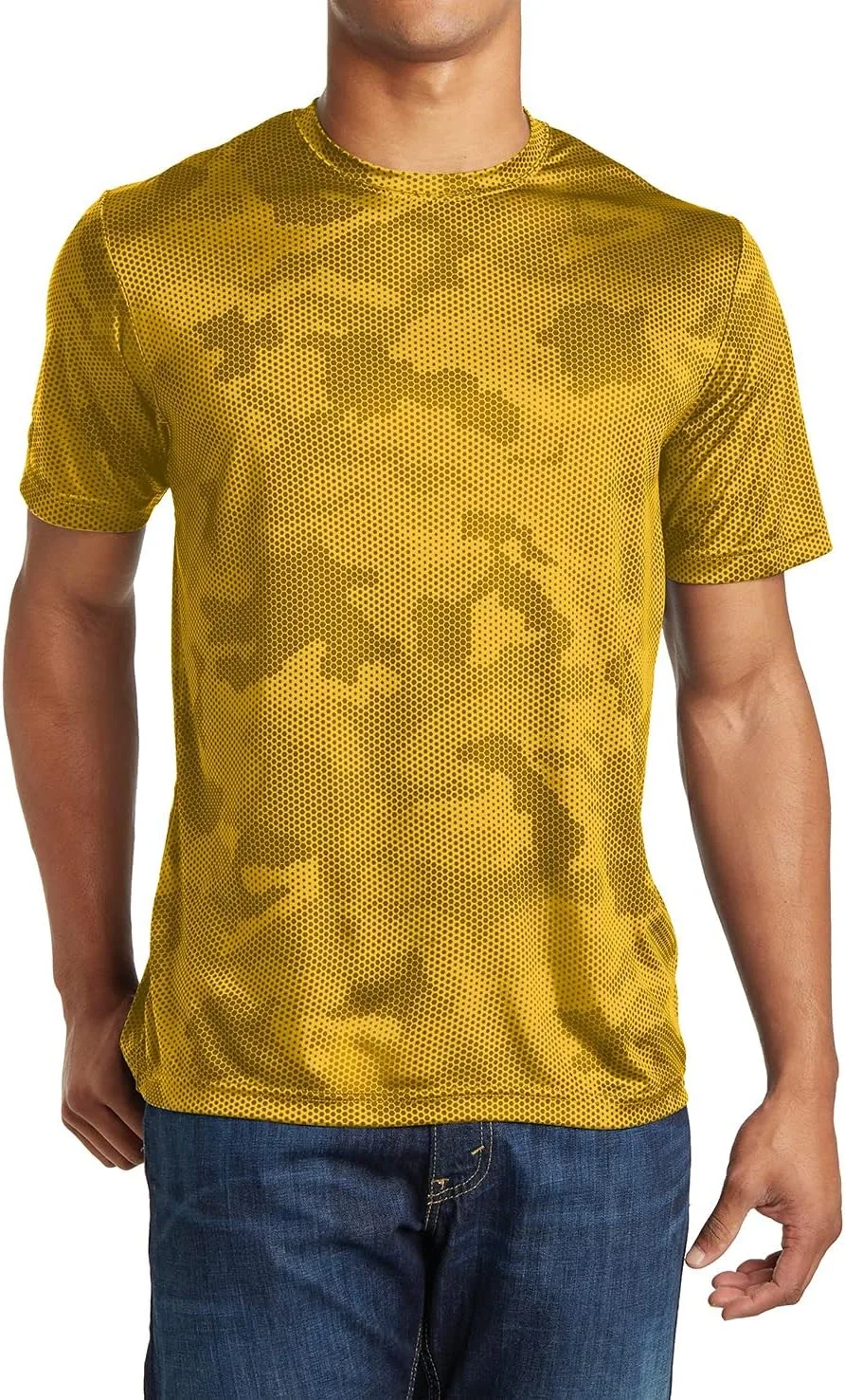 

Футболка мужская Moisture Wicking CamoHex Polyester Mafoose