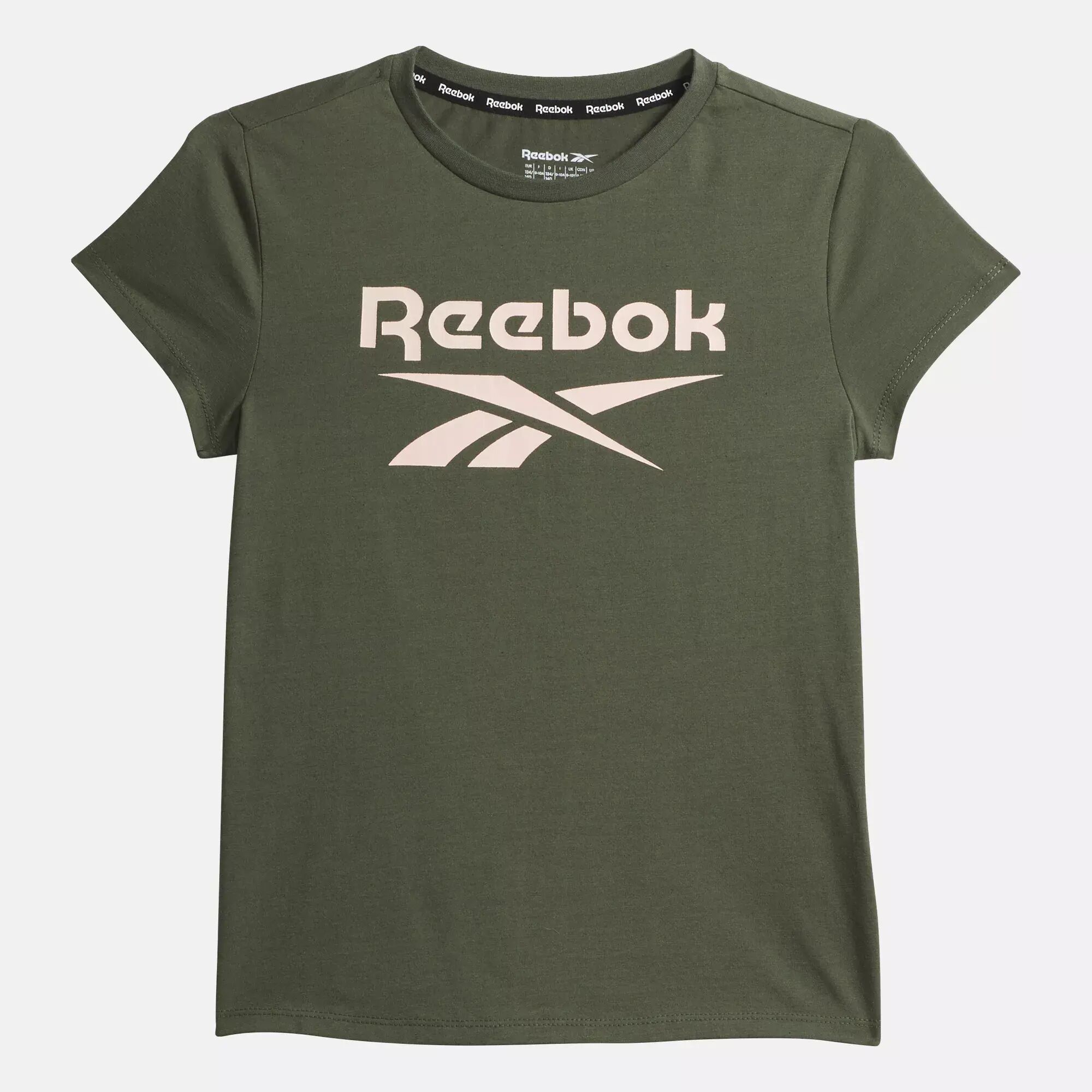 

Футболка ID с большим логотипом Reebok, зеленый