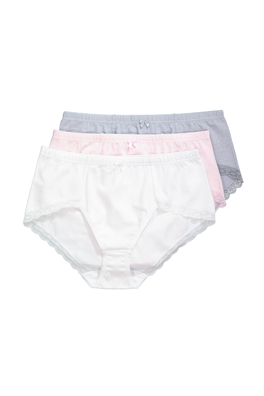 

Трусики Ulla Popken, цвет Light purple/Pastel pink/White