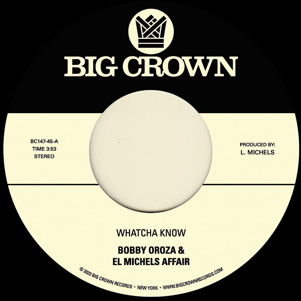 

Виниловая пластинка LP Whatcha Know / Losing It (7") - Bobby Oroza, El Michels Affair