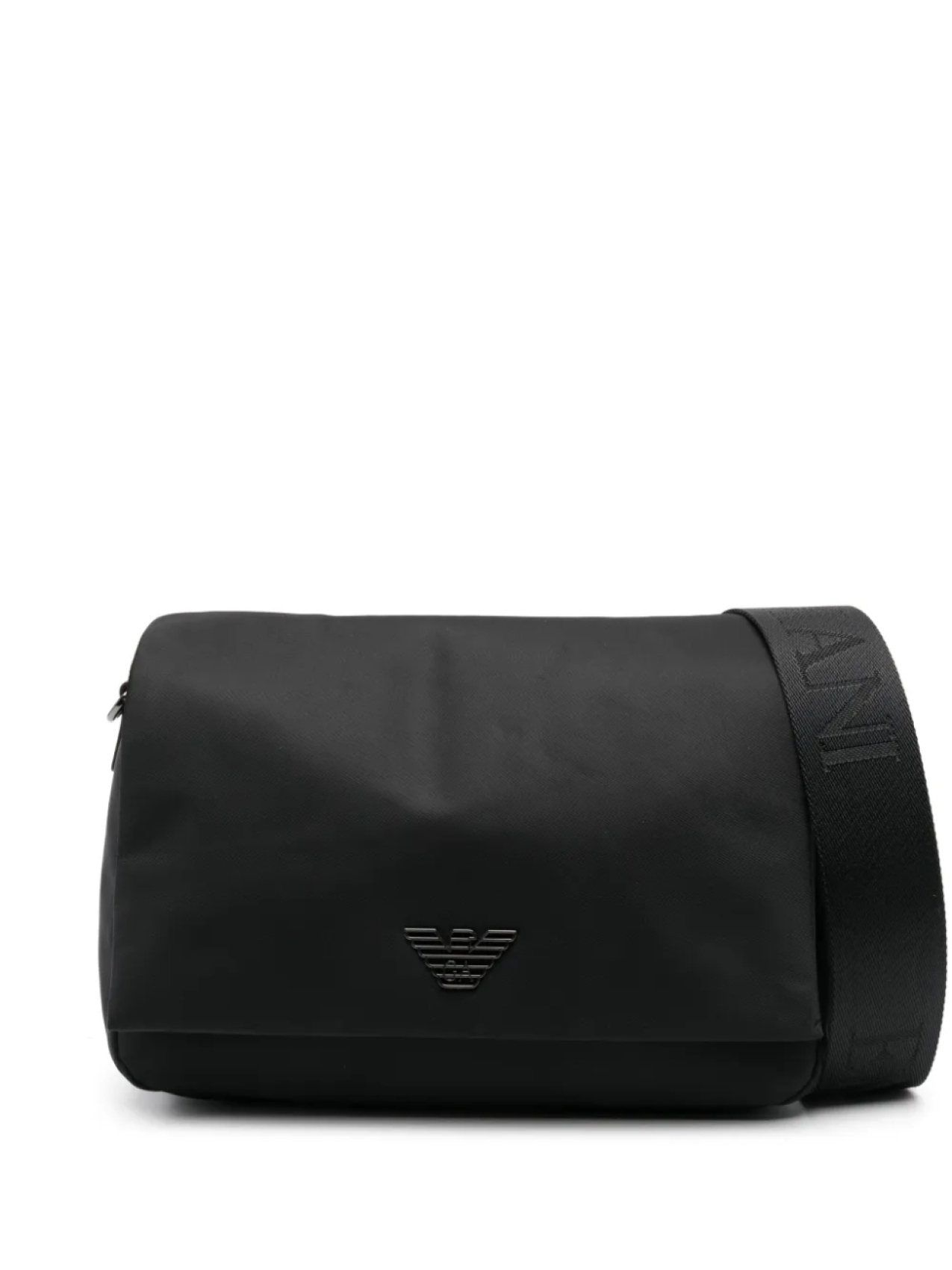 

Сумка на плечо с логотипом Emporio Armani, черный