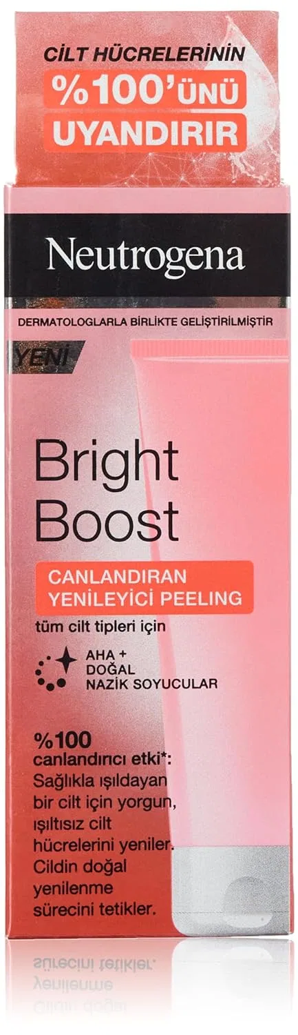 Крем для лица Neutrogena — Отшелушивающий Bright Boost, 75 мл