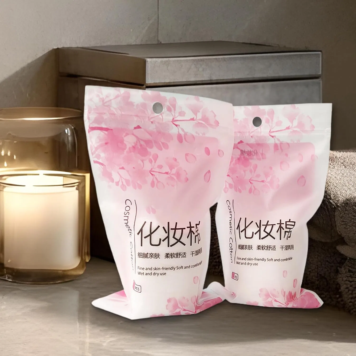 Средство для снятия макияжа — Cotton Face Pad, многоразовые диски для лица — фото 3