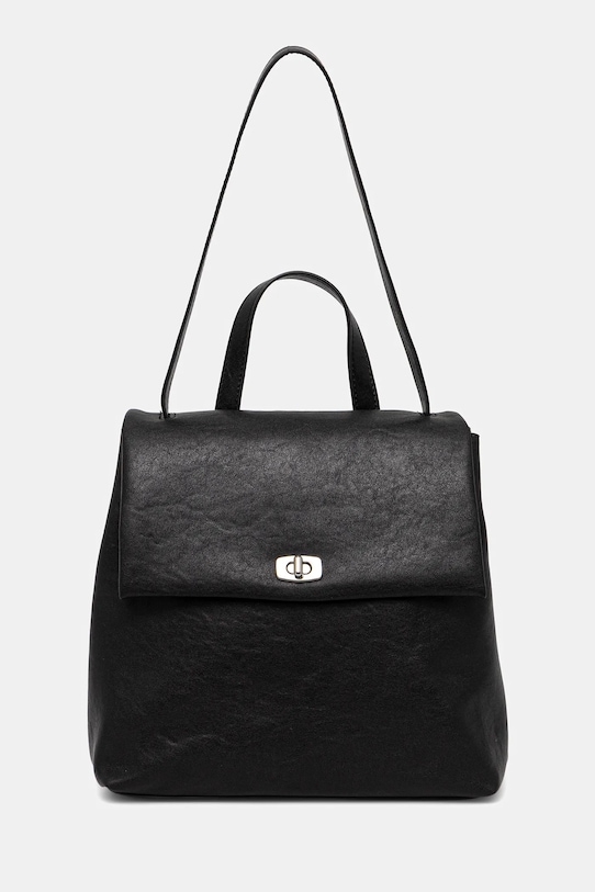 

Кожаный рюкзак Answear.Lab, черный