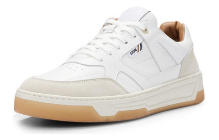 

Кроссовки HUGO BOSS Skateboarding Shoes Men Low-top White, белый