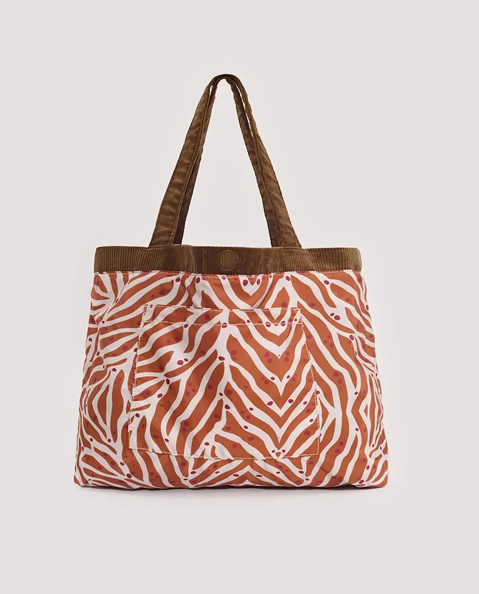 

Сумка-шоппер с двумя отделениями Nice Things, коричневый