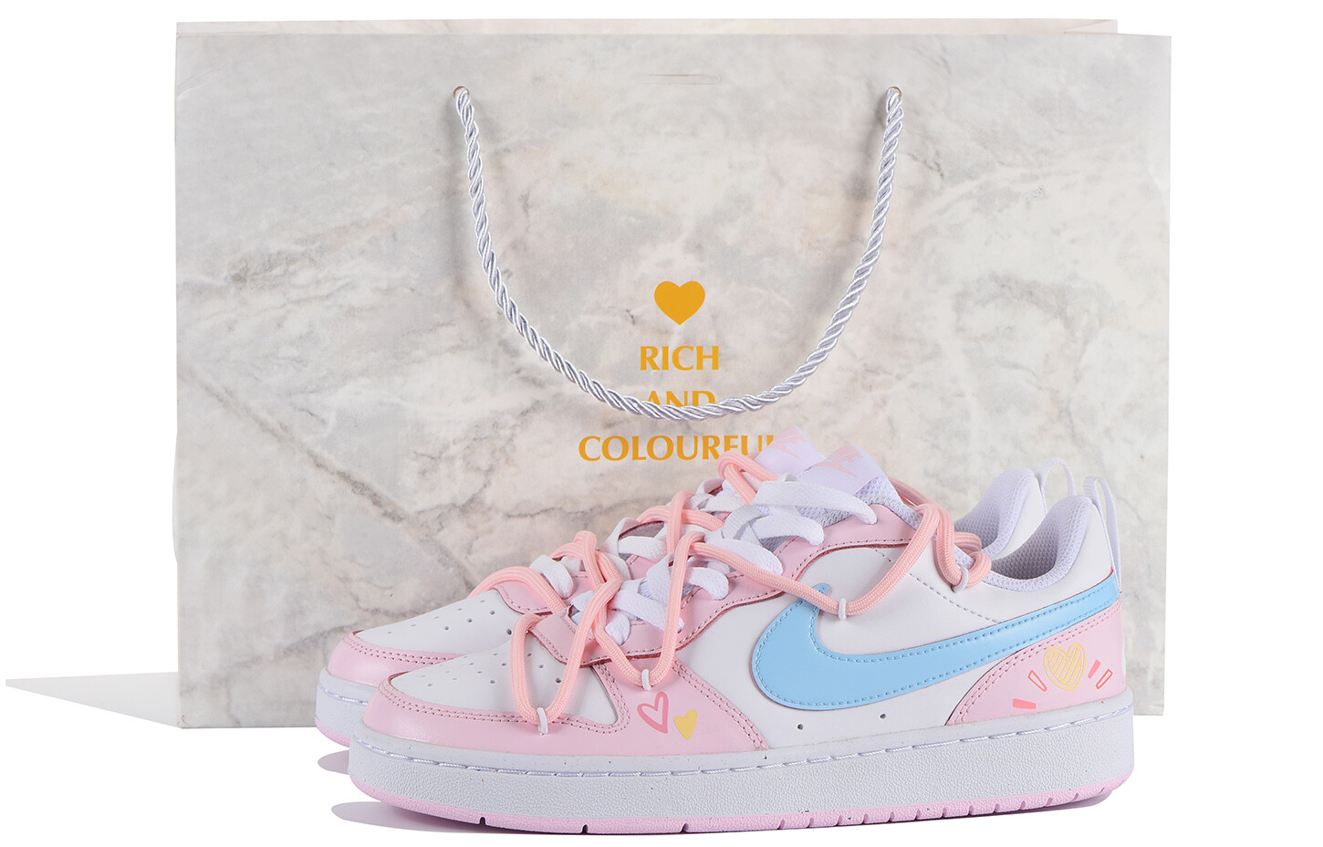 

Кеды, обувь для скейтбординга Court Borough, женская, низкая, розовый Nike, розовый