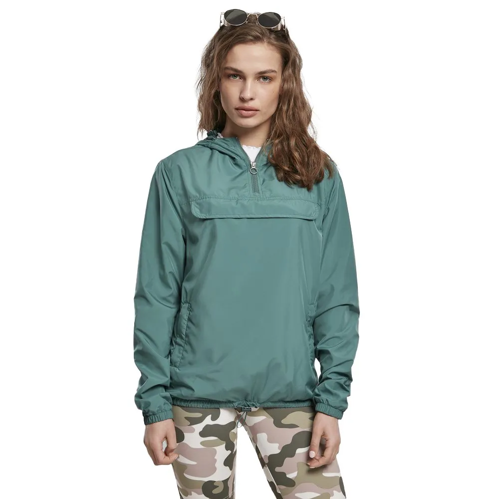 

Куртка Urban Classics Windbreaker (Big ), зеленый