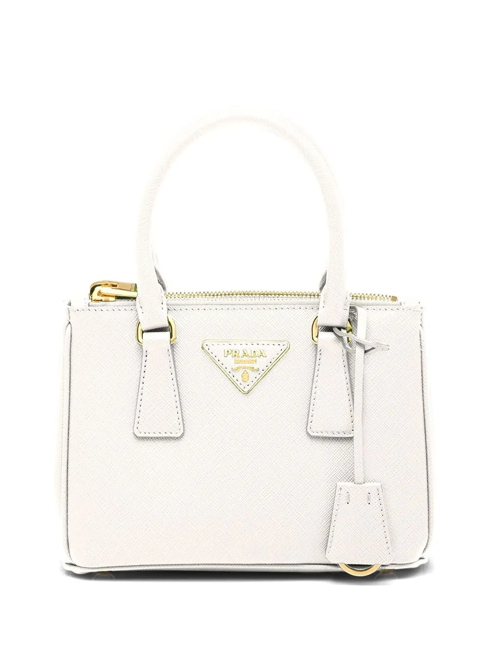 

Мини-сумка Galleria Prada, белый