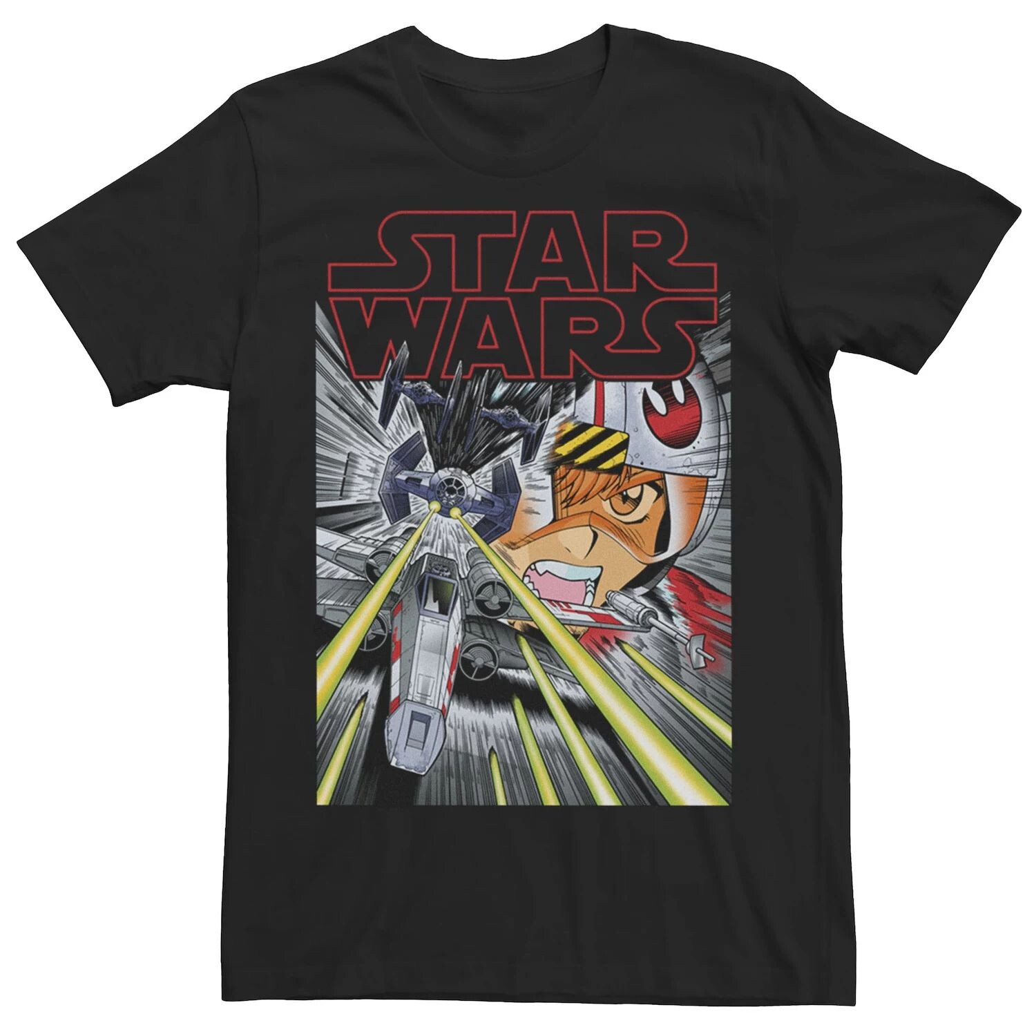 

Мужская футболка с анимированным рисунком Люка Скайуокера Star Wars