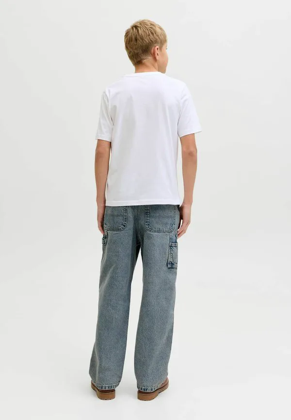 Свободные джинсы свободного кроя jjialex jjcarpenter Jack & Jones Junior, Blue Denim — фото 3