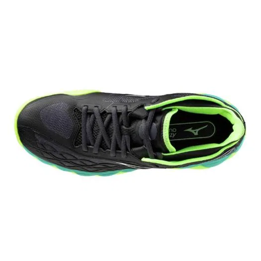 Теннисные кроссовки «Wave Enforce Tour AC» от Mizuno, Black X White X Yellow — фото 4