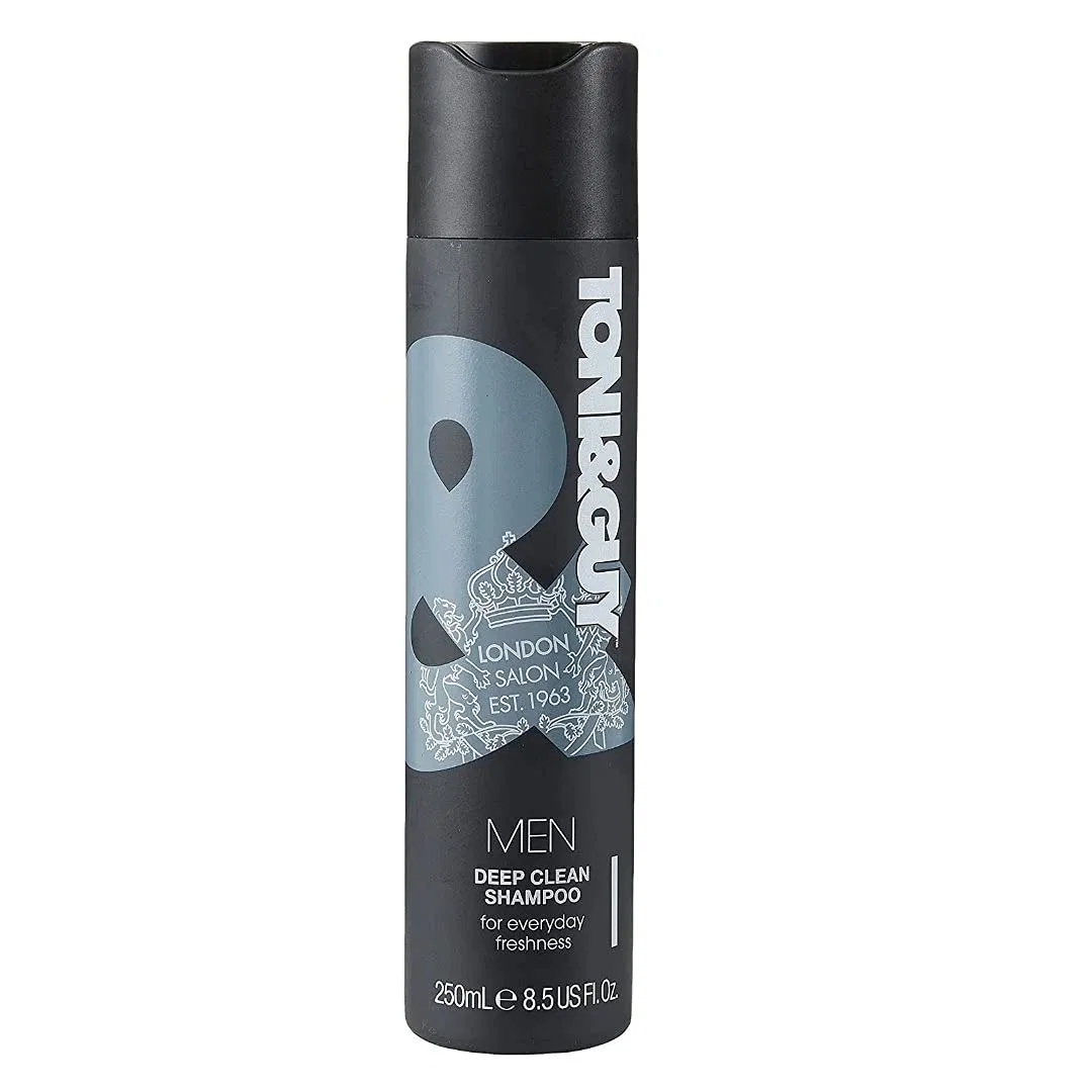 Мужской глубоко очищающий шампунь Toni & Guy Men с экстрактом угля, 6 шт. Toni&Guy — фото 2