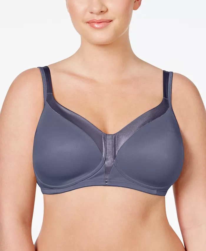 

Полноразмерный беспроводной бюстгальтер 18 Hour Sleek & Smooth 4803, только онлайн Playtex, серый