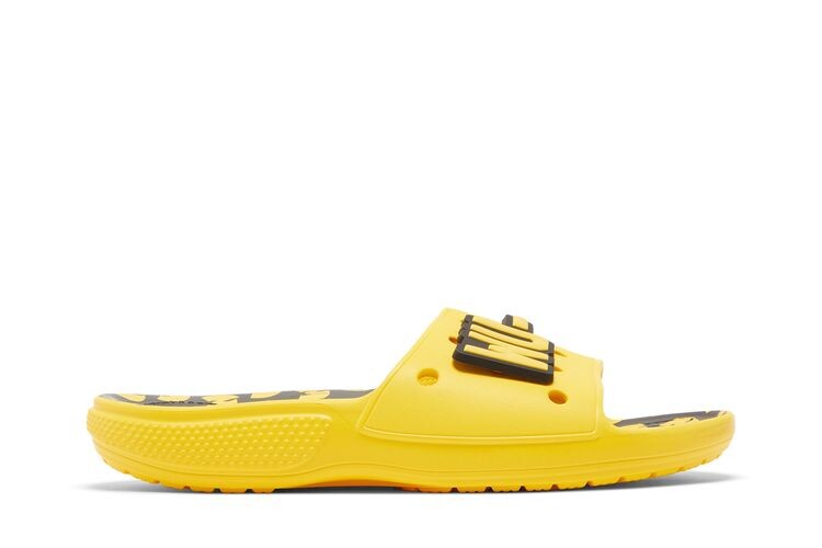 

Кроссовки Crocs Wu-Tang Clan x Classic Slide Yellow, желтый